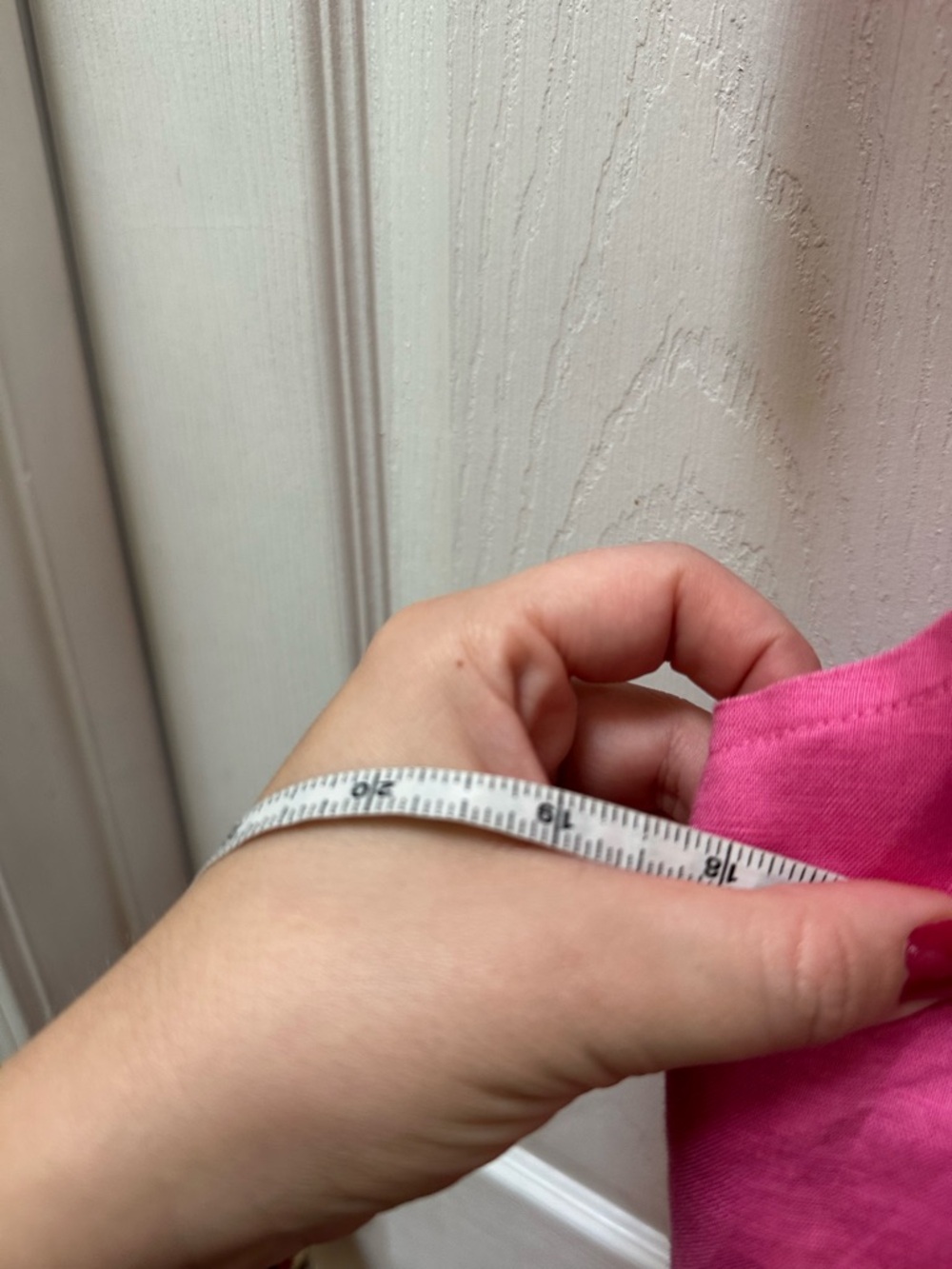 Petal + Pup pink linen blend dress Hot Pink Tie-Shoulder Tiered Erenda 6 - Picture 4 of 9